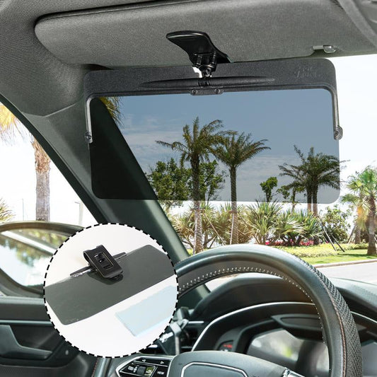 🚗 No More Glare! Universal Polarized Sun Visor for Drivers